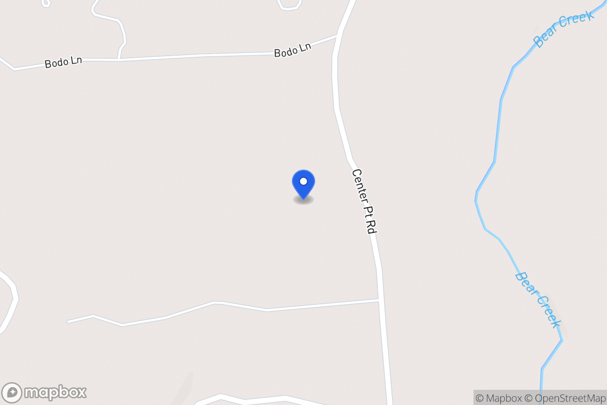 Map of 5514  Center Point Rd, Off Old Kerr Hwy, Tx, Off Old Kerr Hwy
