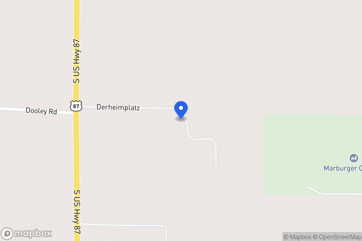 Map of 331  Der Heimplatz Ln, Off S Us Hwy 87, Tx, Off S Us Hwy 87