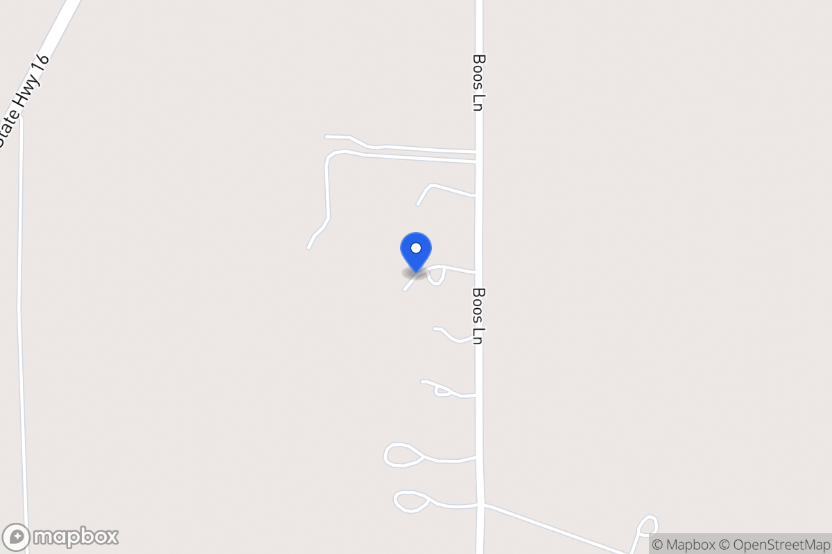 Map of 912  Boos Ln, Off S St Hwy 16, Tx, Off S St Hwy 16
