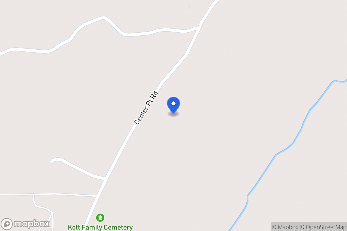 Map of 4877  Center Point Rd, Off Old Kerr Hwy, Tx, Off Old Kerr Hwy