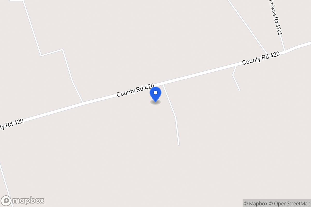 Map of 554  Cr 420      ,                      , Tx