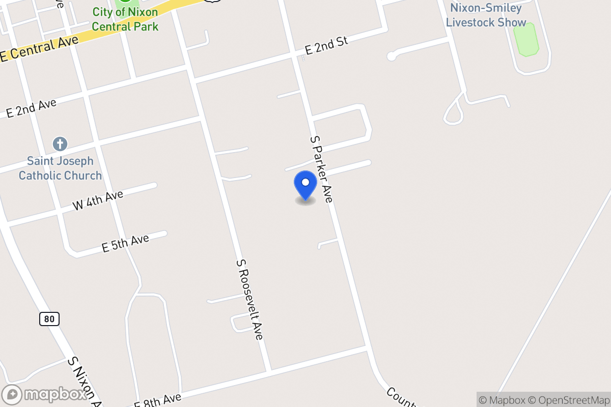 Map of 444 S Parker, Nixon, Tx 78140, Nixon