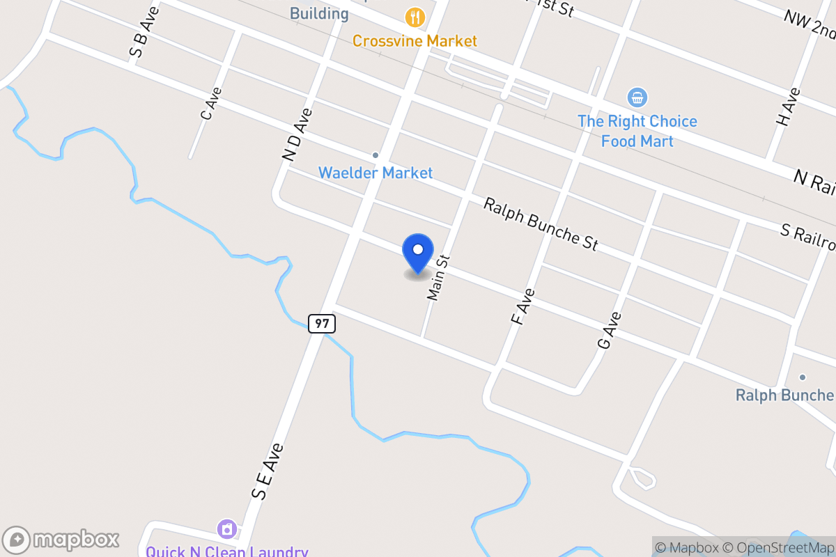 Map of 500 Se Blk 2nd, Waelder, Tx 78959, Waelder