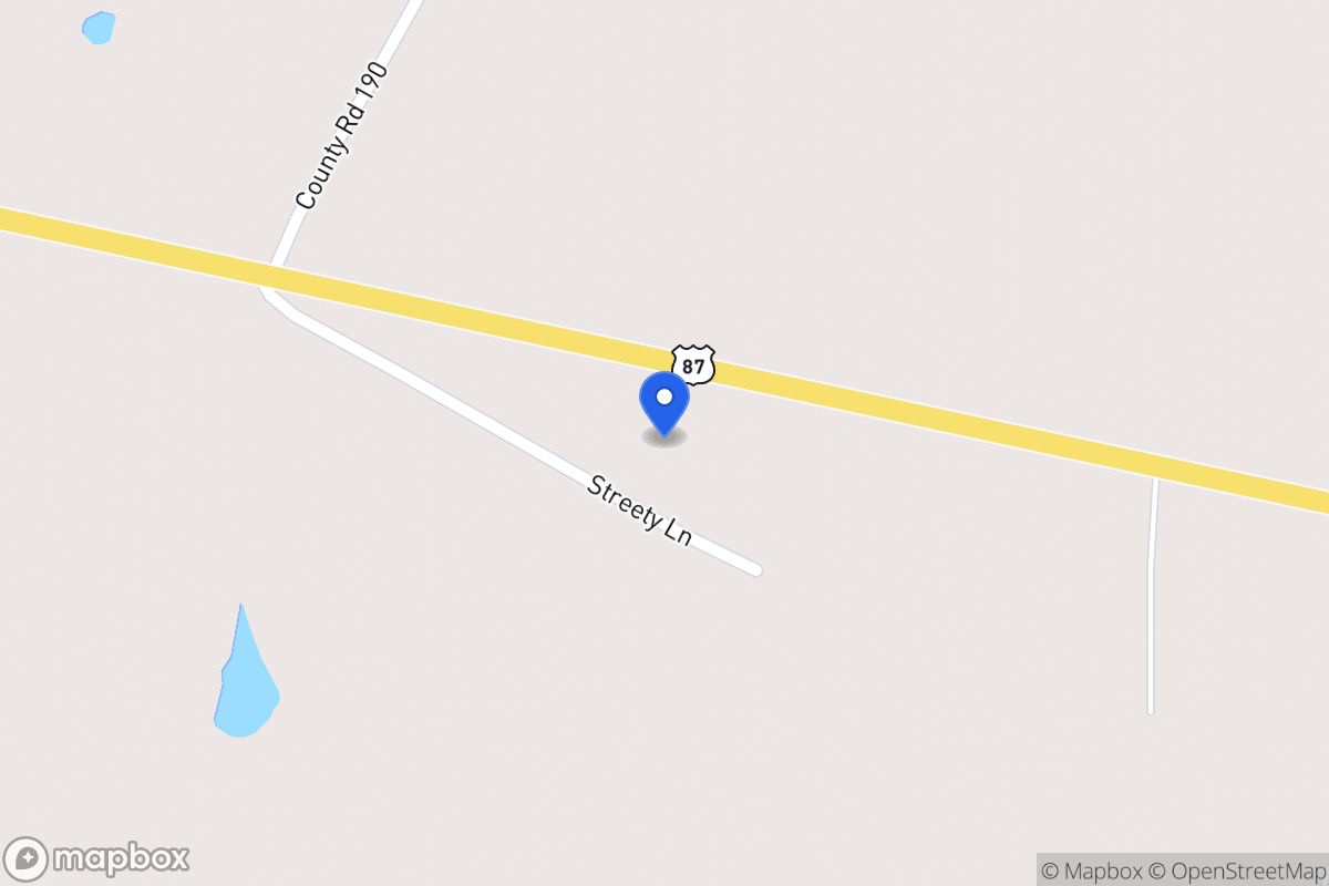Map of Hwy 87, ,