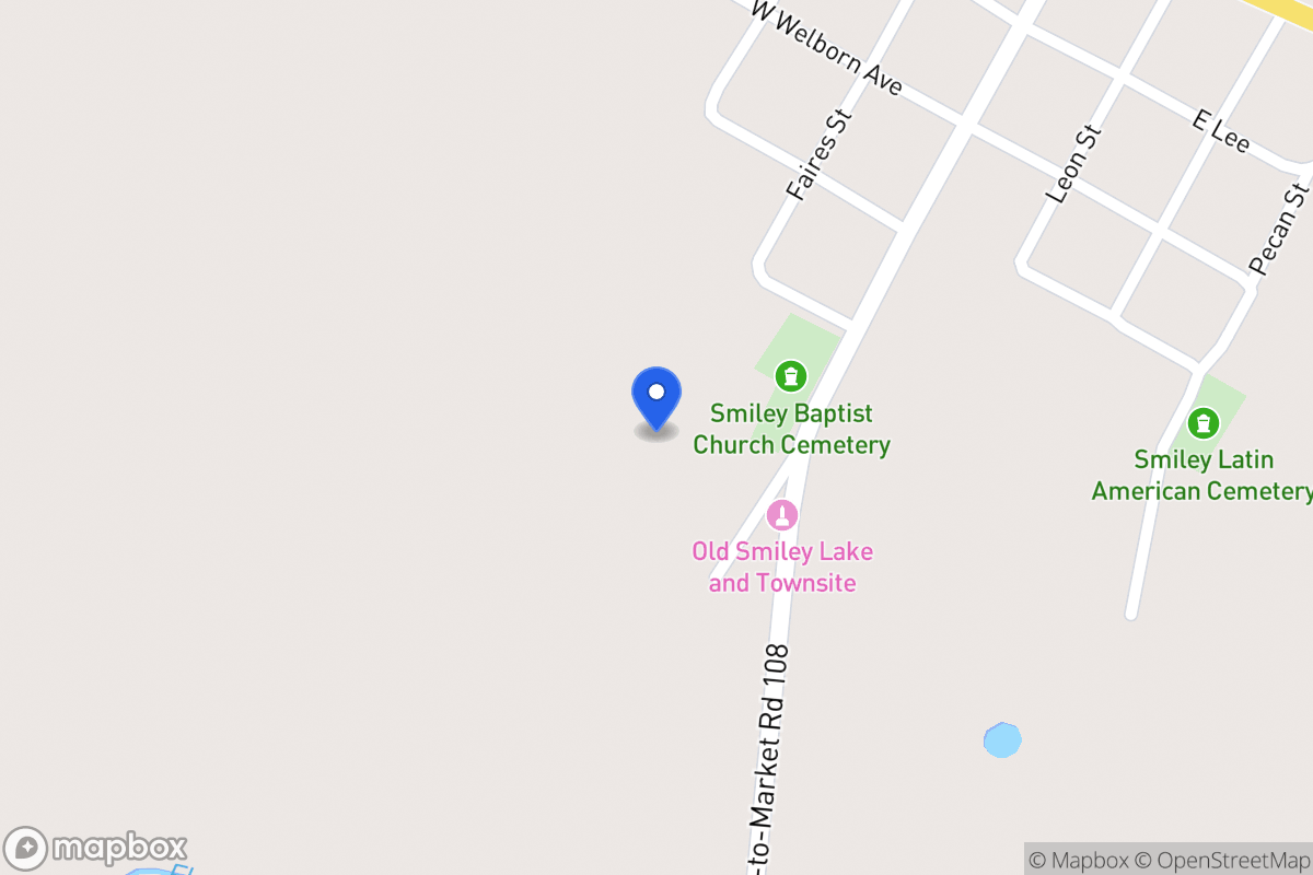 Map of 82  Bowman Lane, Smiley, Tx 78159, Smiley