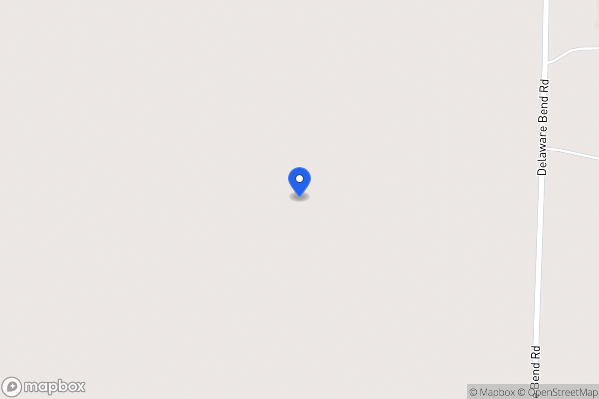 Map of Delaware Bend Rd 
Tx