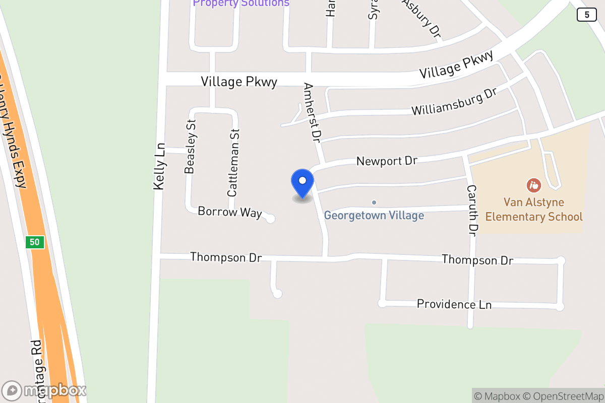 Map of 1712 Southridge Dr 
Van Alstyne, Tx, Van Alstyne