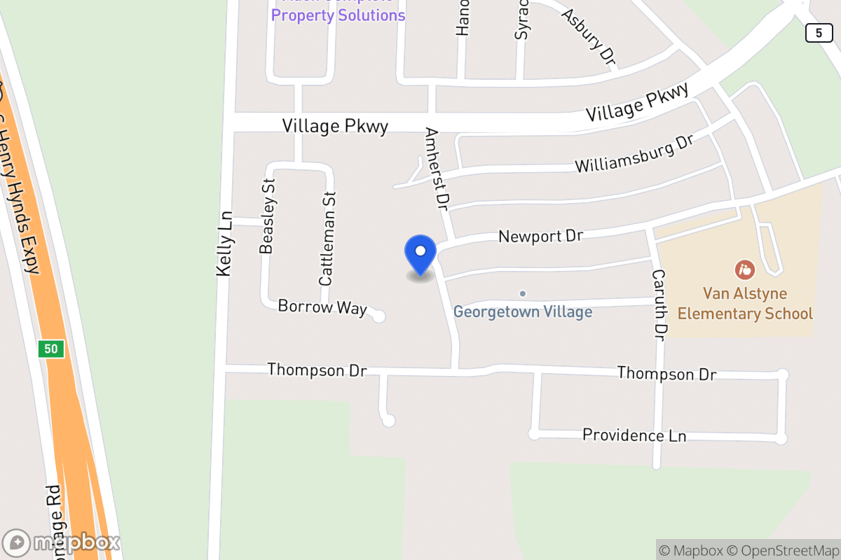 Map of 1708 Southridge Dr 
Van Alstyne, Tx, Van Alstyne
