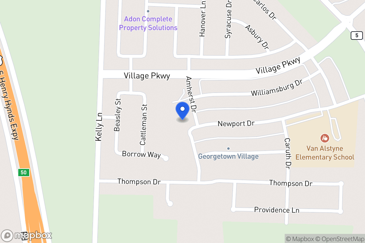 Map of 340 Newport Dr 
Van Alstyne, Tx 75495, Van Alstyne