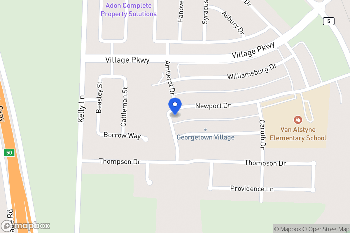 Map of 337 Newport Dr 
Van Alstyne, Tx 75495, Van Alstyne