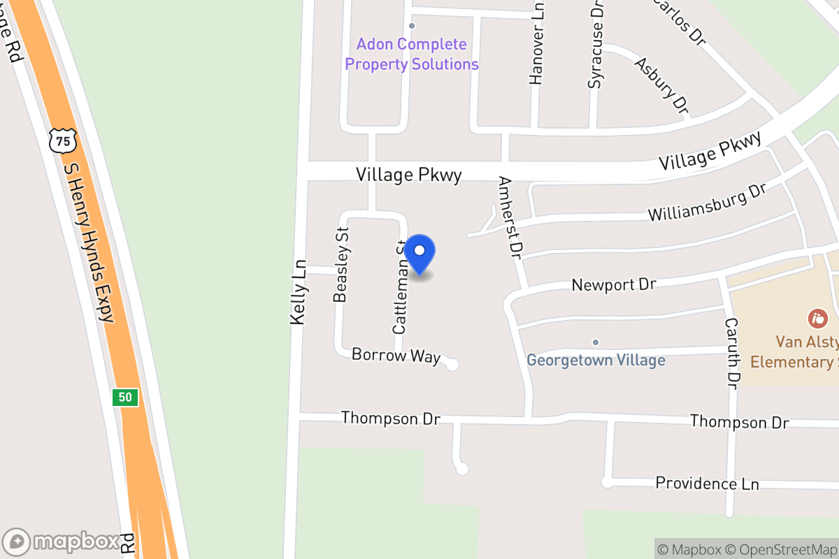 Map of 1717 Cattleman St 
Van Alstyne, Tx, Van Alstyne
