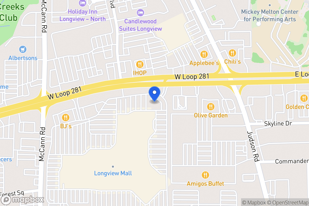 Map of Nw Loop 281 , Longview, Tx 75605, Longview