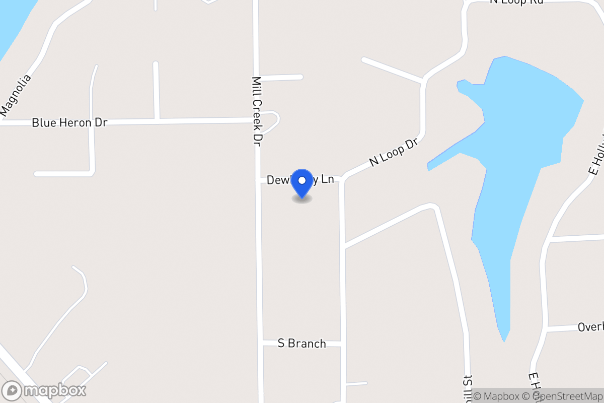 Map of Dewberry Ln, Plantersville, Tx 77363, Plantersville