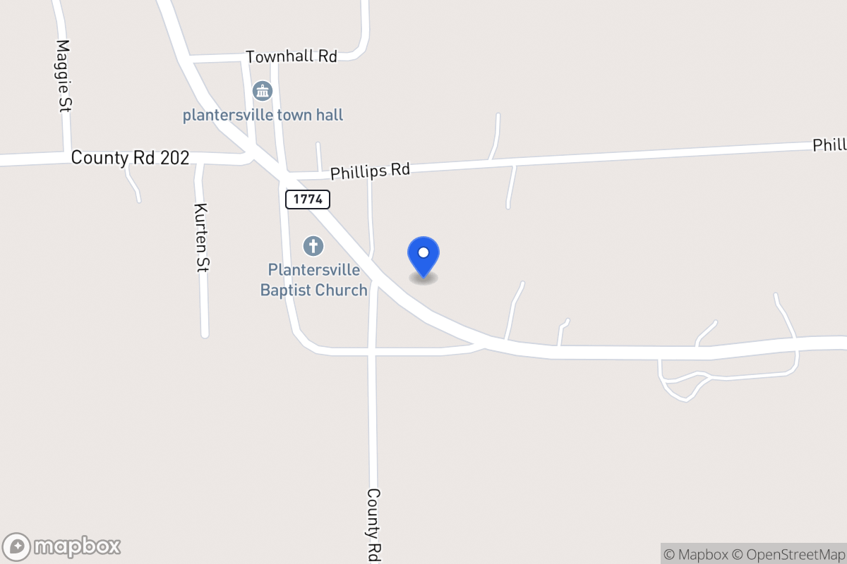 Map of Fm1774 , Plantersville, Tx 77363, Plantersville