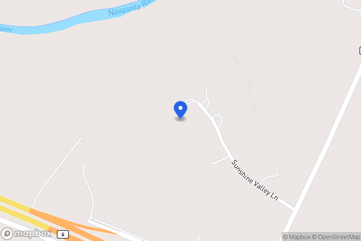 Map of Sunshine Valley Ln, Navasota, Tx 77868, Navasota