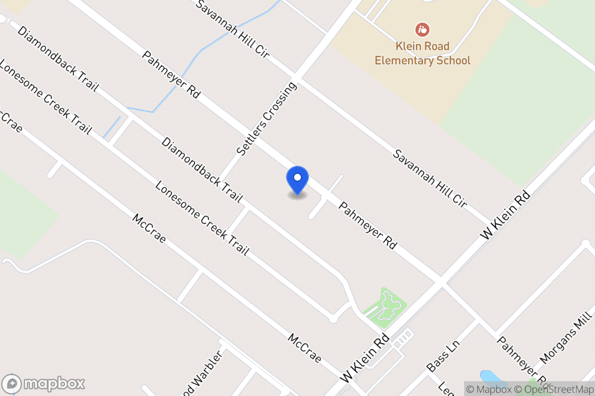 Map of 2652  Pahmeyer Rd , , Tx