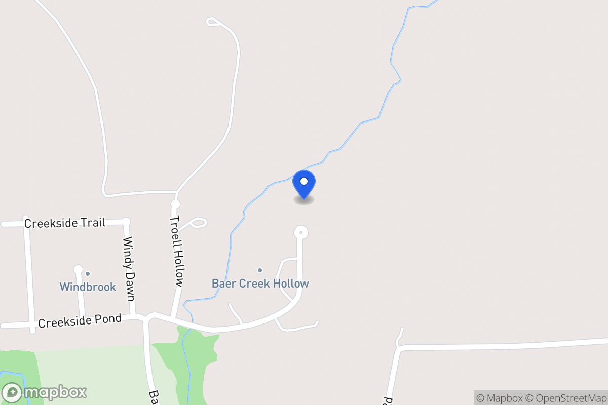 Map of 4  Baer Creek Trl , , Tx