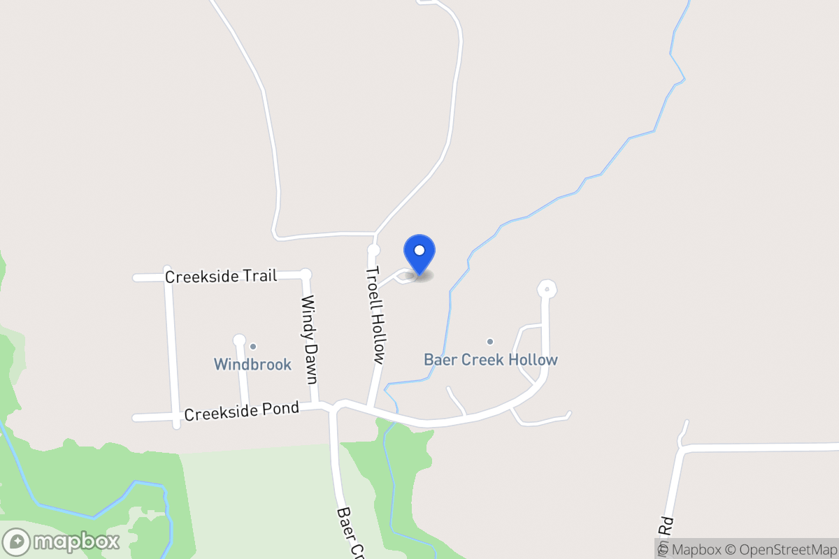 Map of 64  Troell Hollow , , Tx