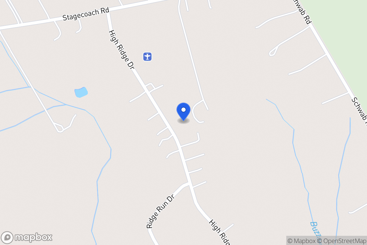 Map of 262  High Ridge Dr , ,