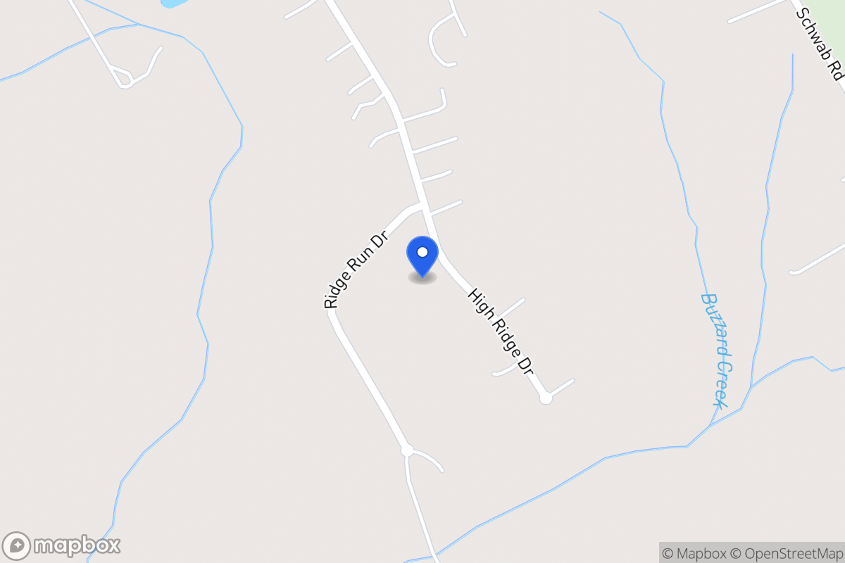 Map of 371  High Ridge Dr , ,