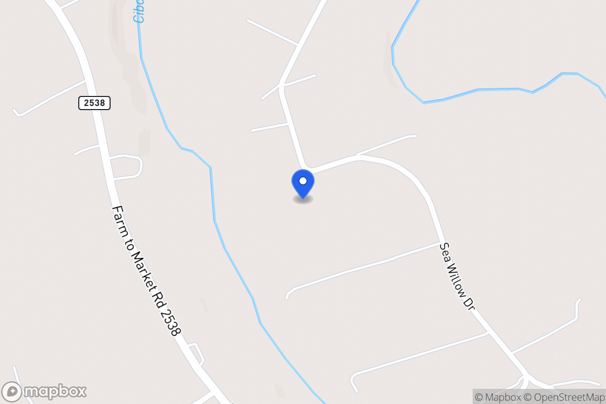 Map of 1022  Sea Willow Dr , , Tx