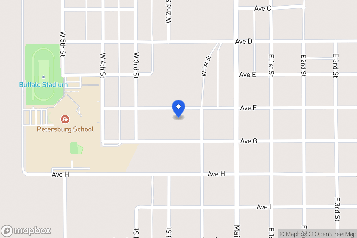 Map of 1502  W 2nd , Petersburg, Tx 79250, Petersburg