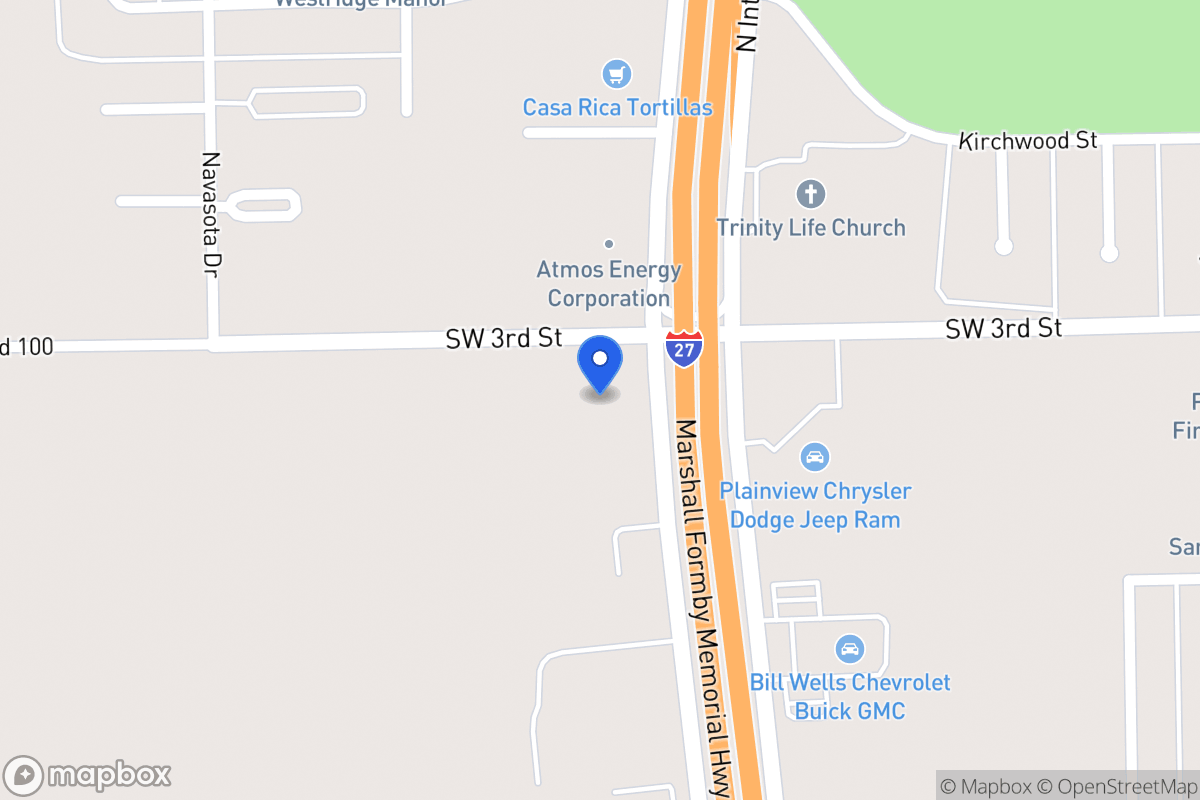 Map of 300  S I-27 , Plainview, Tx 79072, Plainview