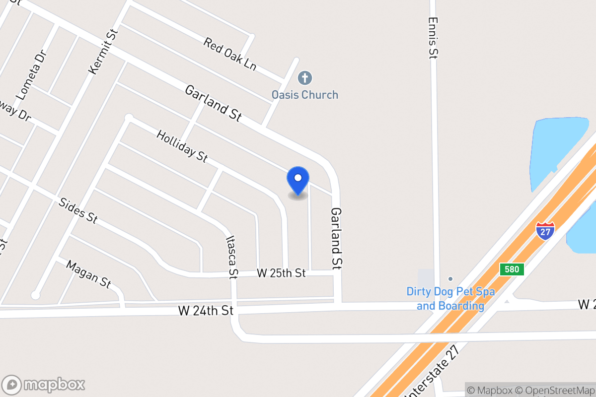 Map of 2510  Holliday Dr , Plainview, Tx 79072, Plainview