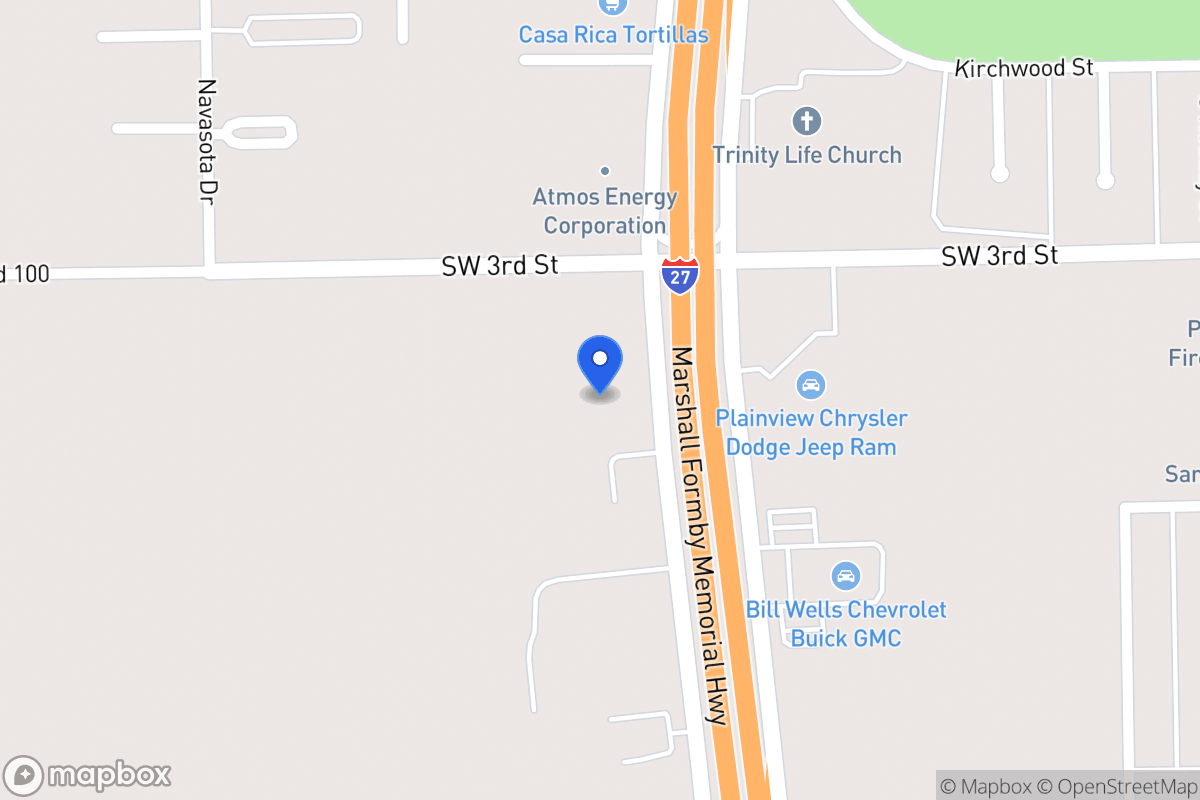 Map of S I-27 , Plainview, Tx 79072, Plainview