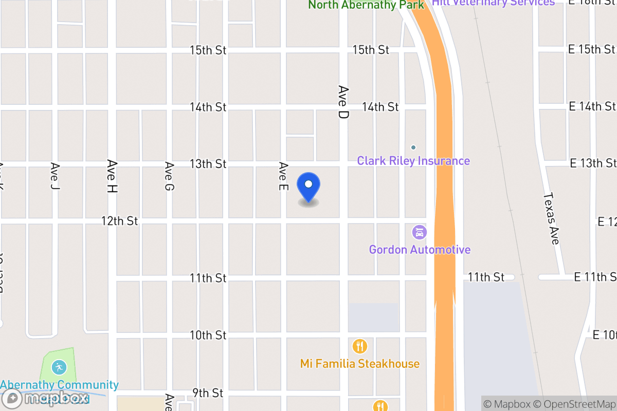 Map of 408  12th , Abernathy, Tx 79311, Abernathy