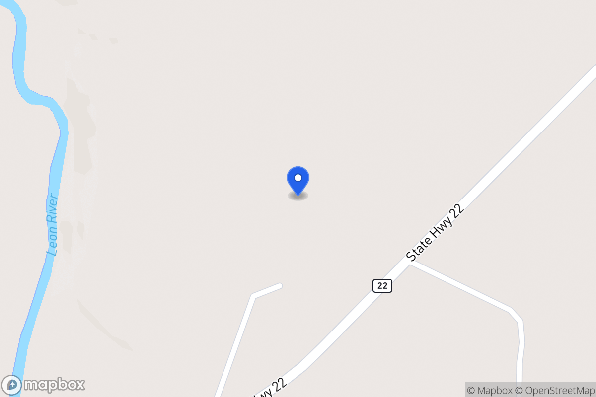 Map of 6891 E Hwy 22 , Hamilton,  76531, Hamilton