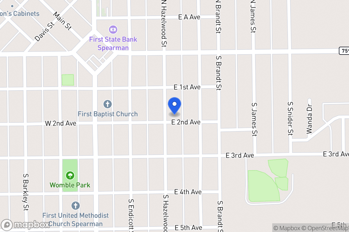 Map of 121 S Hazelwood , ,