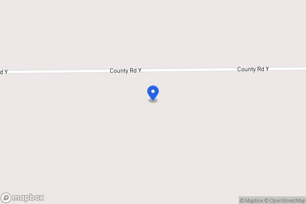 Map of County Road Y , ,