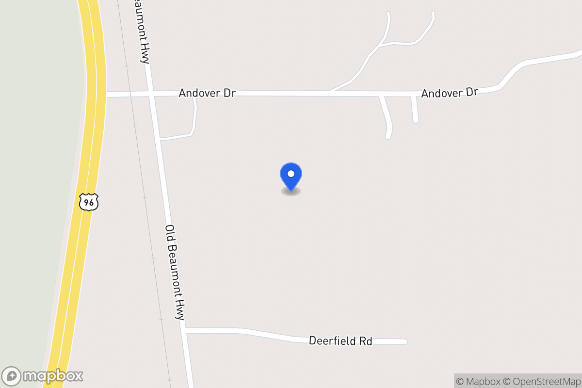 Map of 8464  Andover Dr , Silsbee, Tx 77656, Silsbee