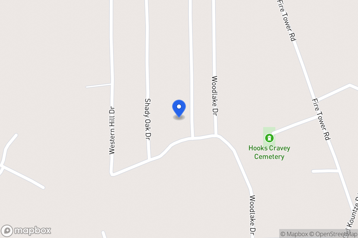 Map of 2691  Western Hills Dr , Silsbee, Tx 77656, Silsbee