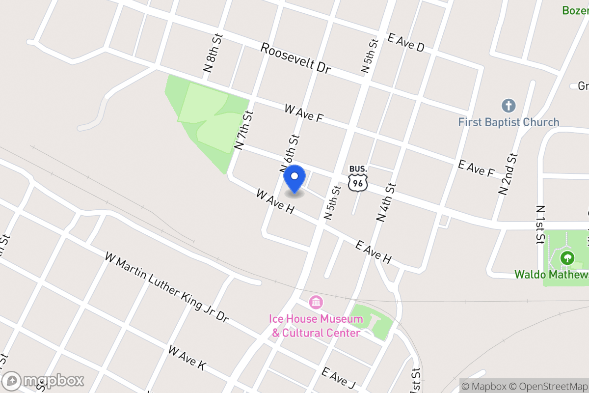 Map of 150 W Ave H , Silsbee, Tx 77656, Silsbee
