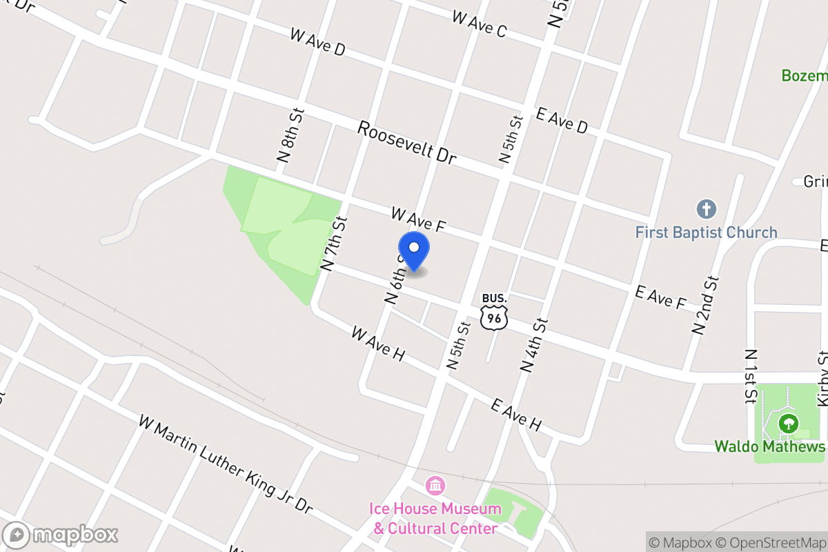 Map of 410 N 6th St , Silsbee, Tx 77656, Silsbee