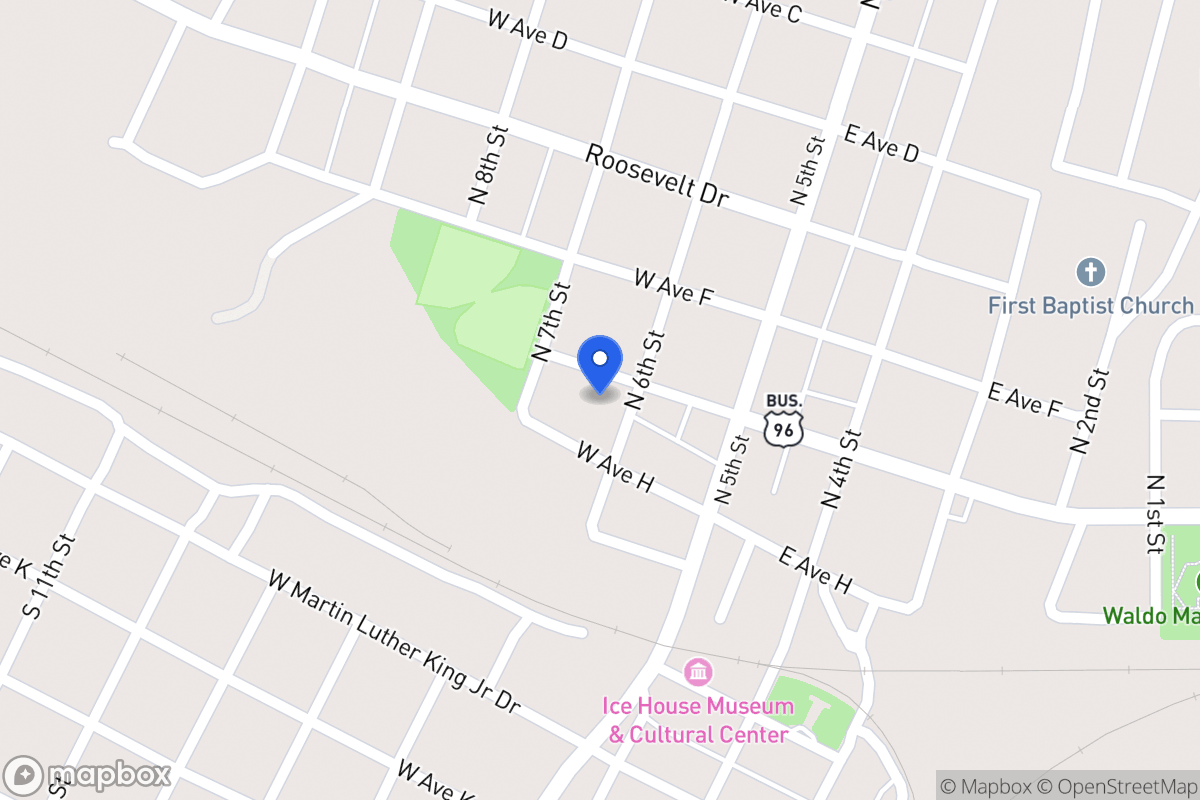 Map of 345 N 6th St , Silsbee, Tx 77656, Silsbee