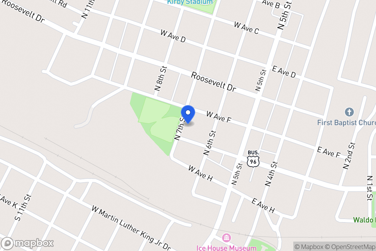 Map of 450 N 7th St , Silsbee, Tx 77656, Silsbee