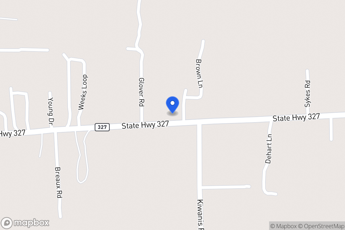 Map of 868  Brown Rd , Silsbee, Tx 77656, Silsbee
