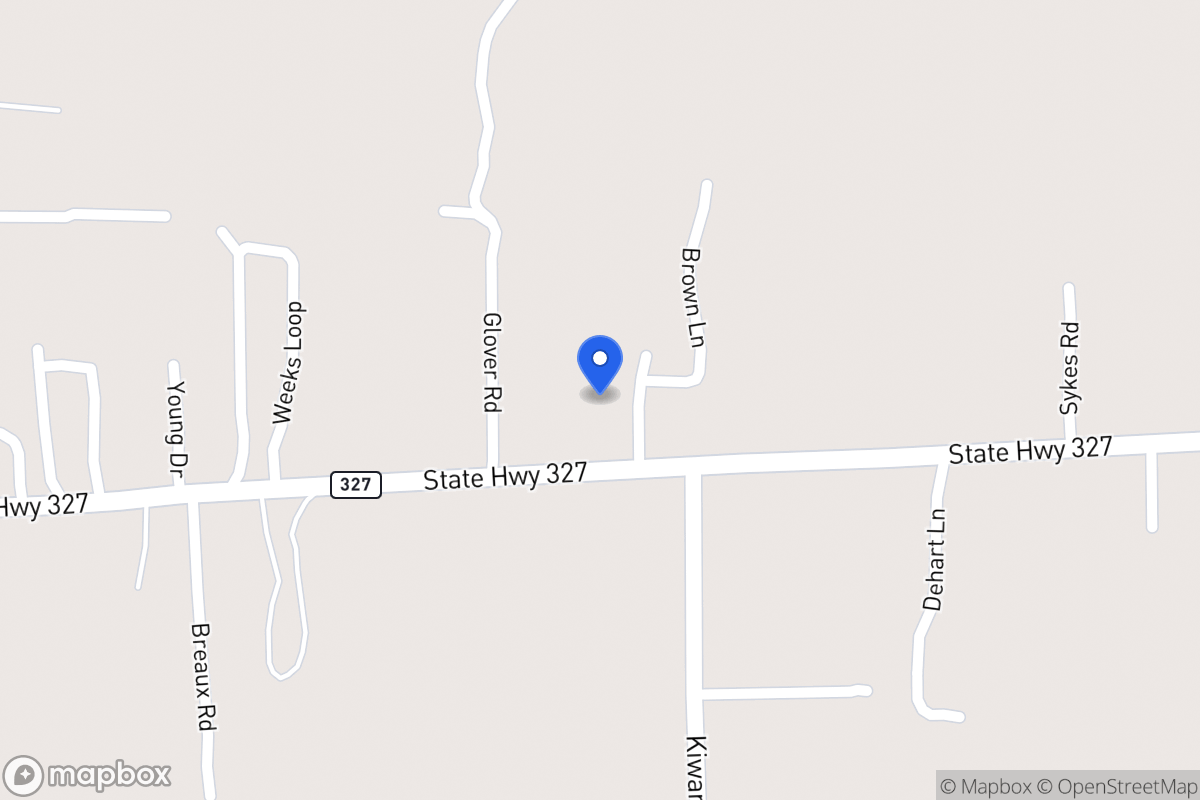 Map of 850  Brown Rd , Silsbee, Tx 77656, Silsbee