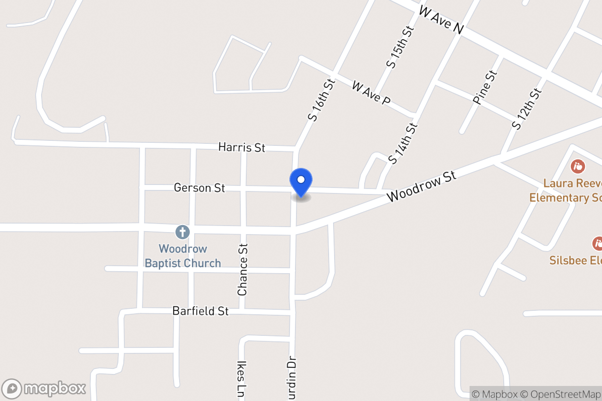 Map of Durdin Dr , Silsbee, Tx 77656, Silsbee