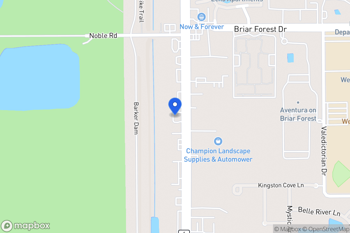 Map of 1704 Highway 6 S, Houston