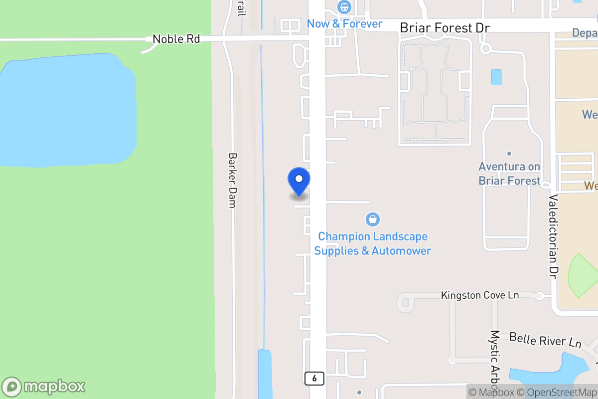 Map of 1708 Highway 6 S, Houston