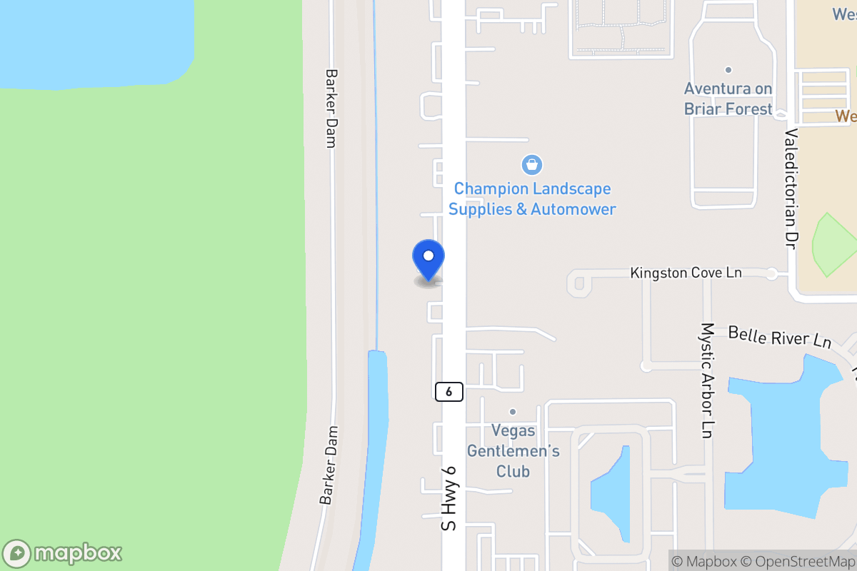 Map of 1718 Highway 6 S, Houston