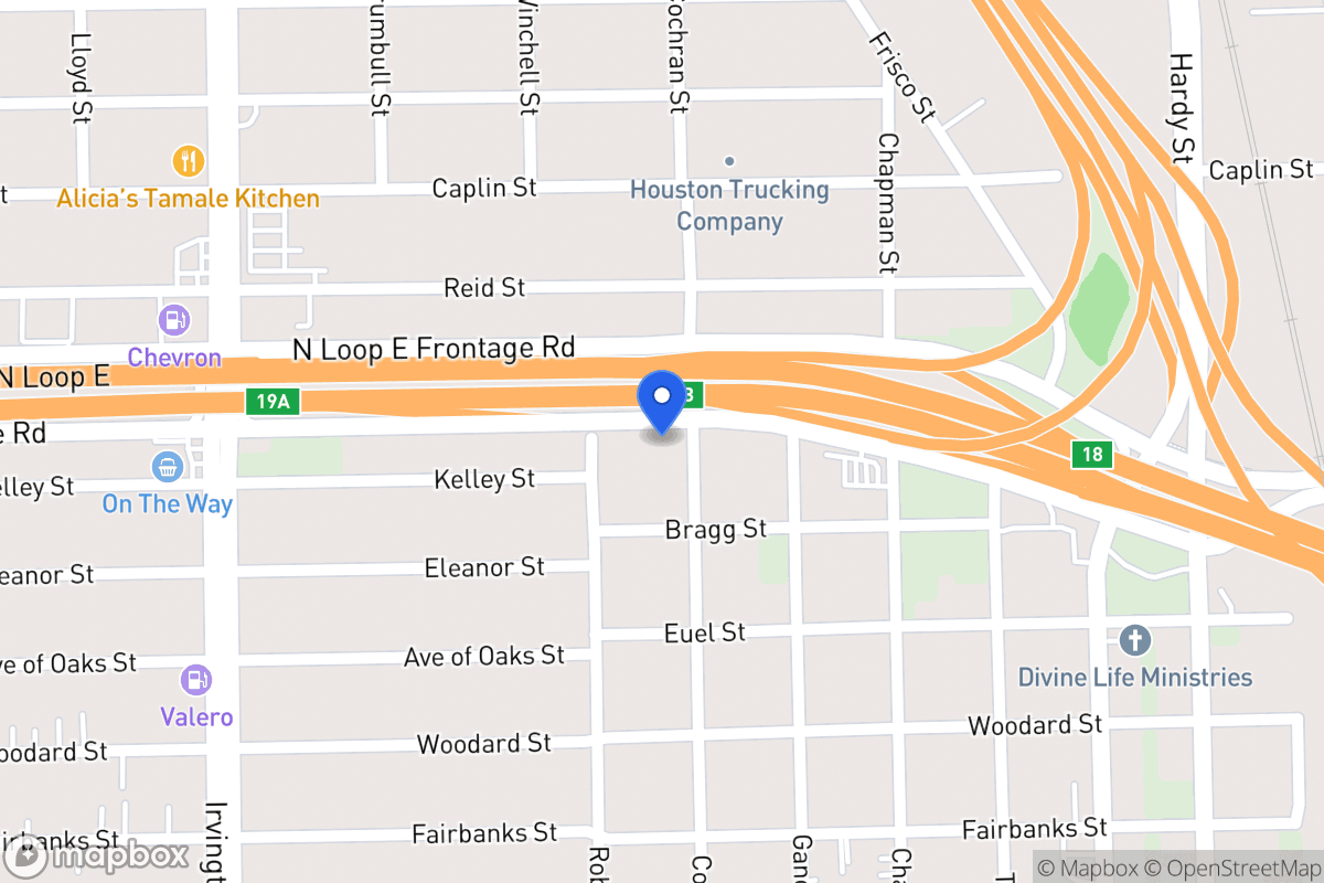 Map of 5919 Cochran St, Houston