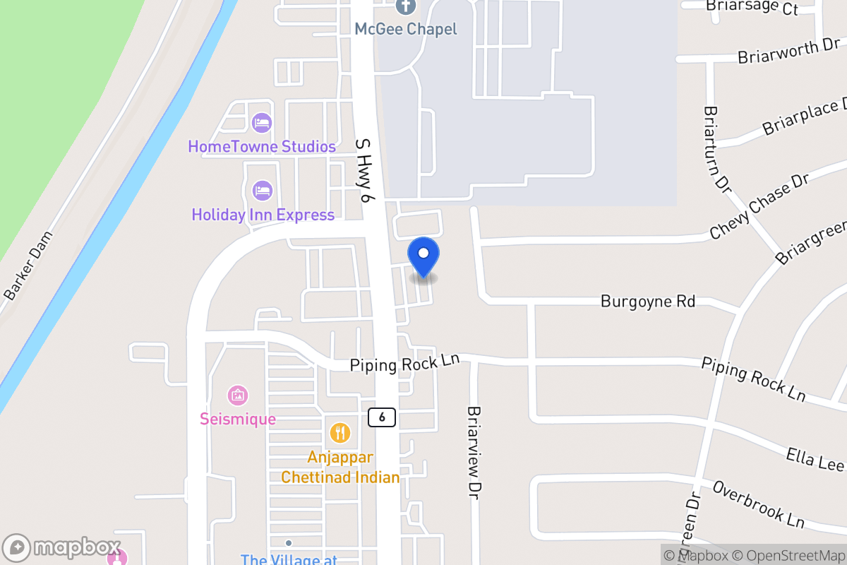 Map of 2201 Highway 6 S, Houston