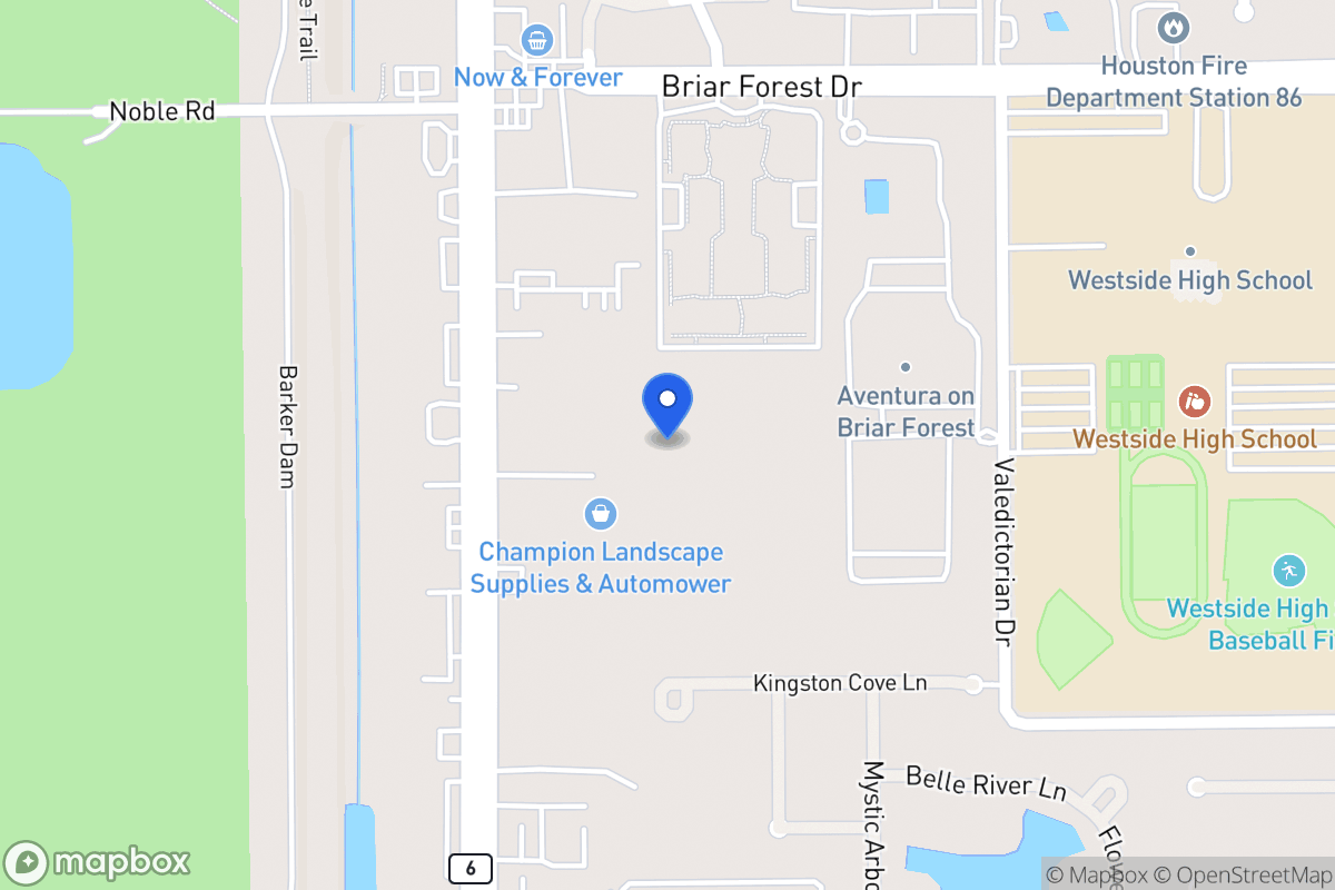 Map of 1721 Highway 6 S, Houston