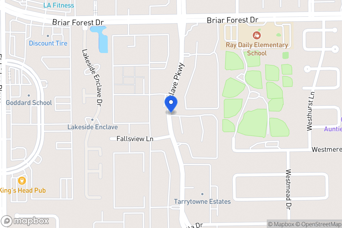 Map of 13131 Fallsview Ln, Houston
