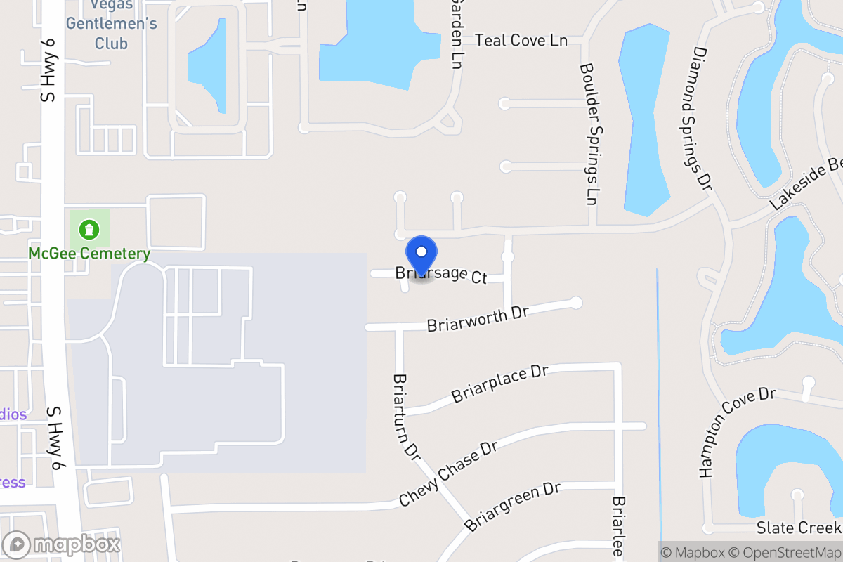 Map of 14107 Briarsage Ct, Houston